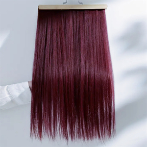 ผมต่อแบบคลิปหนีบ รัสเซียแท้ แบบ Double Drawn  ไล่สีธรรมชาติ ลอนธรรมชาติ  คลิปหนีบเต็มศีรษะ นุ่ม ไม่หลุดร่วง ไม่พันกัน  สำหรับร้านขายผม - Product Image 6