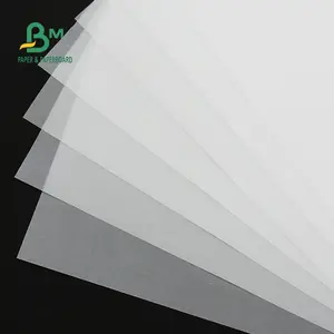 Papel de rastreamento transparente branco 73gsm, para scrapbooking, resistente à lágrima a3 a4