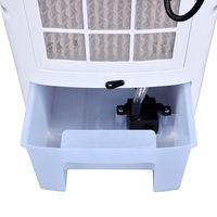 Refroidisseur d'air solaire portatif de refroidissement par évaporation de C. C de climatiseur avec à télécommande