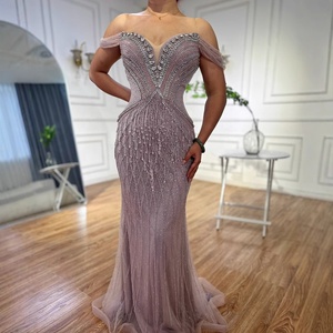 Abito <span class=keywords><strong>da</strong></span> sera a sirena senza spalline Serene Hill LA72854 con perline, nero, di alta gamma, <span class=keywords><strong>per</strong></span> <span class=keywords><strong>invitati</strong></span> a matrimoni e feste - Product Image 3