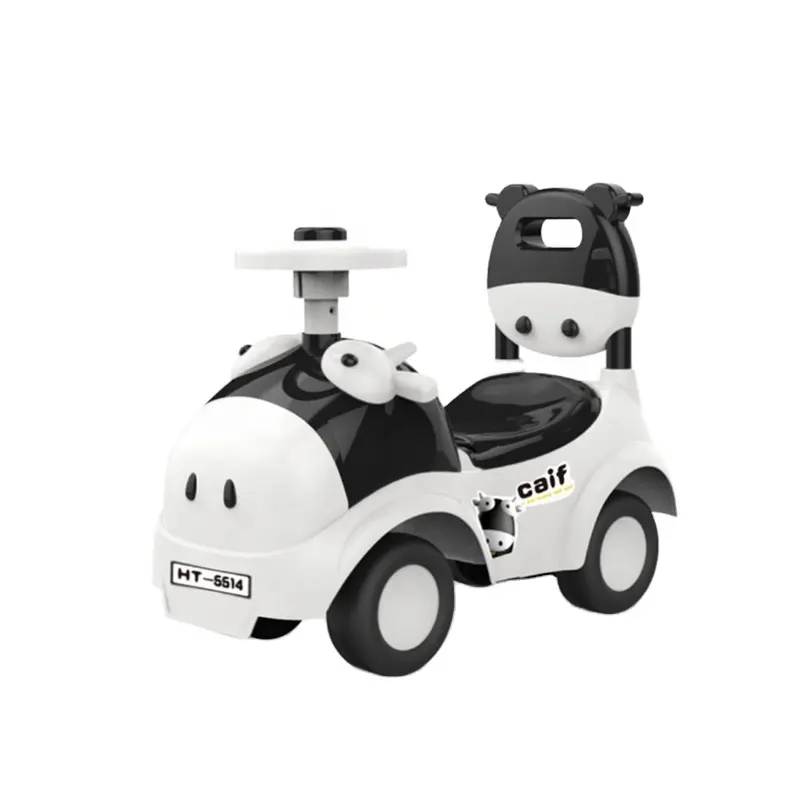 Sıcak satış çocuklar için elektrikli araba oyuncak inek Scooter bebek arabası