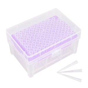 Embouts de pipette de laboratoire en plastique PP, ajustement universel, bleu, jaune, blanc, fournitures médicales personnalisées - Product Image 5