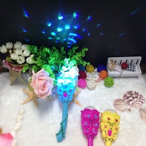 Small Projection Magic Wand Led Light Up Toy For Children And Youth Plastic <b>Projector</b> Stick With Colorful Lights - Product Image 1