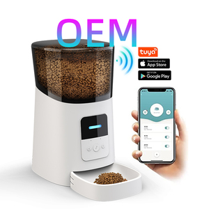 6L Tuya App kontrolü akıllı otomatik evcil hayvan besleyici Wifi kuru kedi köpek gıda dağıtıcı pil kumandalı elektrik otomatik evcil hayvan besleyici - Product Image 1