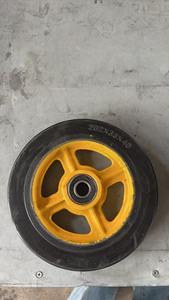 Fábrica Roda De Borracha Sólida 6 polegadas 7 polegadas 8 polegadas 10 polegadas 15 polegadas <span class=keywords><strong>16</strong></span> polegadas Roda De Borracha Em Pó Heavy Duty Rodas - Product Image 5