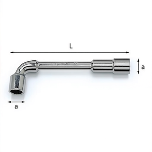 Barra de extensión para llave tipo N 291, longitud en forma de L, diámetro A para herramientas de enchufe - Product Image 2