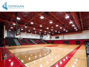 Terrain <span class=keywords><strong>de</strong></span> basketball intérieur en structure acier préfabriquée, résistant aux intempéries et à la corrosion, pour les installations sportives publiques - Product Image 5