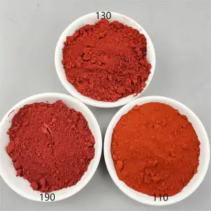 مسحوق حبر أوكسيد الحديد (Fe2O3) الأحمر عالي الأداء، مستحضر حبر أوكسيد الحديد لتغطية الحبر الصناعي والطلاء بالزيت على الخزف