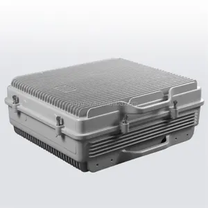 Custom Outdoor Waterproof Box Case Fan Cooling Steel Metal Electronic Electrical Extrusion Aluminum Enclosure