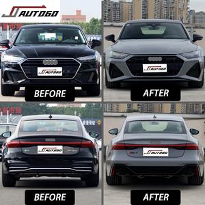 Kit de carrocería de conversión de modificación automática para Audi S7 <span class=keywords><strong>A7</strong></span> C8 2019 2020 2021 2022 2023 2024 2025 actualización a montaje de parachoques RS7 - Product Image 2