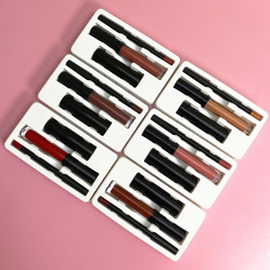 Kit de Lábios 3 em 1 Atacado Novíssima Marca Batom Líquido Matte à Prova d'Água de Longa Duração de Alta Qualidade com Delineador Labial - Product Image 2