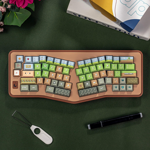 Teclas Personalizadas My World R2, Teclas PBT de Perfil Cherry, 135 Teclas para Interruptores Mx, Teclado Mecánico 61/75/87/104/108 - Product Image 1