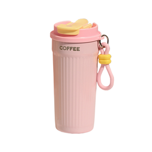 Mug à café isotherme portable pour les cadeaux de Noël et de la Saint-Valentin, gobelet en acier inoxydable à <span class=keywords><strong>double</strong></span> <span class=keywords><strong>paroi</strong></span> rayé personnalisé - Product Image 3