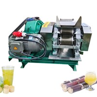 Industriële automatische suikerrietpers, -knijper en -persmachine van roestvrij staal
