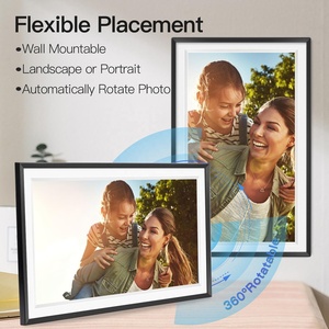 15.6inch Extra <b>Large</b> Digital Picture <b>Frame</b> WiFi Smart Digital <b>Photo</b> <b>Frame</b> FHD Touchscreen 32GB,Remotely Send <b>Photos</b> Videos Uhale - Product Image 3