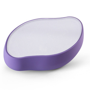 Lime à pieds en verre multi-couleurs écologique et portable, mini-appareil manuel d'épilation avec fonction exfoliante - Product Image 4