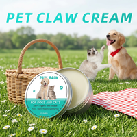 Crema para Patas de Mascotas, 2 Fl Oz 60g, Doble Envase, 100% Orgánica y Natural, Protege, Cura y Repara, Bálsamo para Patas de Perros y Gatos