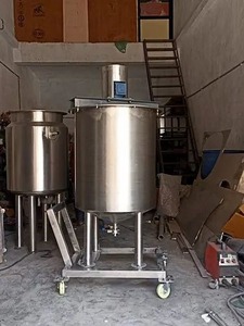 Stainless Steel Blending Vessel Agitator Tank for Uniform Liquid Mixing Applications - Product Image 4