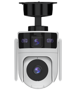 Système de caméra de sécurité <span class=keywords><strong>CCTV</strong></span> sans fil 1080p, indice de protection IP65, éclairage solaire de rue, source lumineuse LED, utilisation en jardin, 4 canaux, garantie 5 ans, ETL - Product Image 4