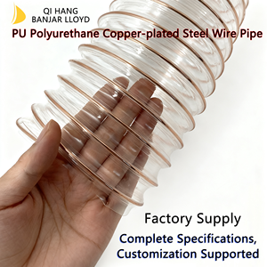 สายยางเหล็กหุ้มทองแดง PU ท่อเสริมเหล็กหุ้ม PVC - Product Image 2