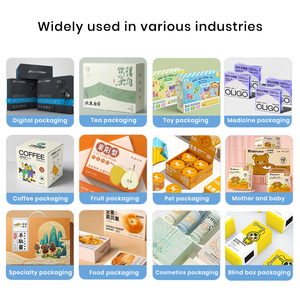 Tùy chỉnh thân thiện với môi trường tái sử dụng Ziplock dây kéo máy bay bao bì hộp tại chỗ UV mờ từ đóng cửa xé Dải Giấy thể hiện - Product Image 6