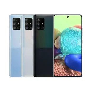 Marchio Android originale per Samsung A71 5G telefono usato a schermo intero 6.7 pollici telefono usato sbloccato A12 A21 A51 telefoni cellulari usati