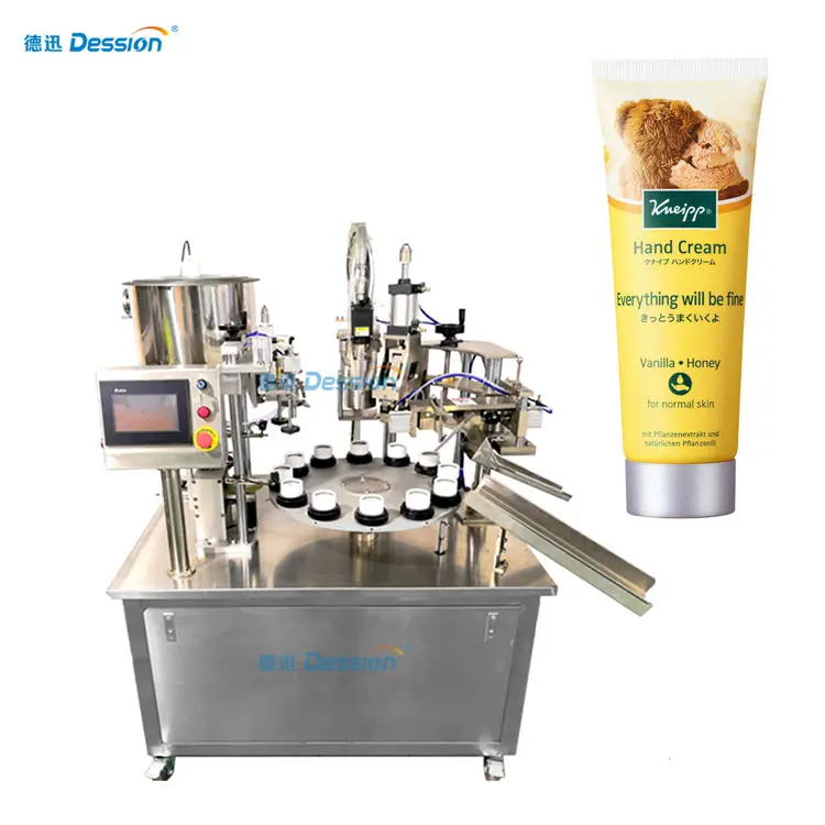 Hot sell filling machinery for cream toothpaste tube filling machine cosmetic filling machine cream