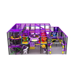 <b>Small</b> 99 Sqm 4.5 M Height Pink Purple Outer Space Theme Play Ground Games for Kids - Product Image 4