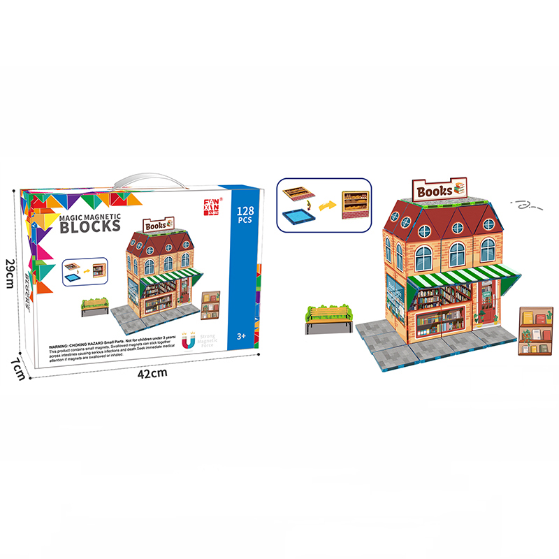 Two storey supermarket (128PCS)