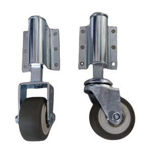 OEM 50mm Pequeno Light Duty Rígida ou Giratória Aparafusadas Instalação Mola Carregada Roda Caster para Portão Deslizante para Porta De Madeira - Product Image 1