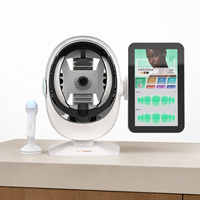 Analyseur de peau AI, scanner facial 3D, machine d'analyse de la peau 36MP pour la détection de l'acné, de la pigmentation et des rides, salon de beauté
