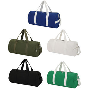 Bolsa de lona Lisa resistente de gran capacidad, informal, de fin de semana, deportes, viajes, Equipo Impermeable, almacenamiento, venta al por mayor, cilindro - Product Image 6