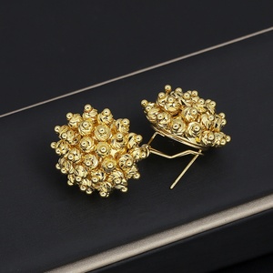 JXX Custom OEM/ODM Service 24K Gold Plated Bead Bride Wedding 4pcs Jewelry <b>Set</b> for Women <b>Men</b> - Product Image 6