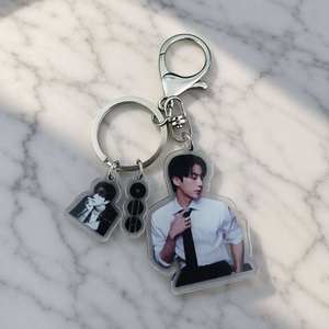 2026 World Tour Arirang Wholesale Kpop Idol Bangtan Boys Jungkook V Jimin Jin Suga Rm Eco-Friendly Safe Acrylic <strong>Keyring</strong> <strong>Charms</strong> - Product Image 5