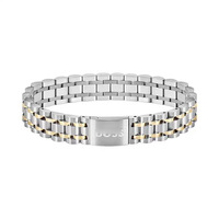Bracelet chaîne en acier inoxydable plaqué or, étanche, tendance TikTok, de la marque Fanhua Jewelry