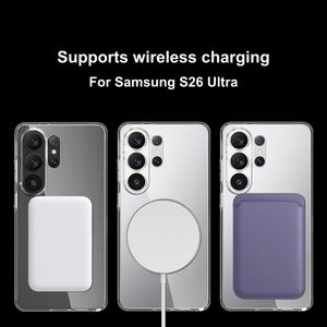 Funda Magnética Transparente Personalizada para Teléfono Móvil, Resistente a Golpes y al Amarilleo, con Protección de Lente para Samsung S26 Ultra S26+ OEM - Product Image 4