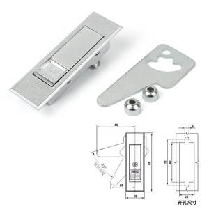 Kete ms603 Tủ chuyển đổi phẳng khóa đẩy Bead nút Bounce khóa <span class=keywords><strong>push</strong></span>-nút điện tủ khóa - Product Image 6