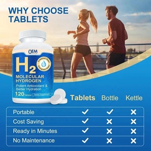 OEM Private Label High Concentration Rapid Dissolving H2 Molecular Hydrogen <b>Tablets</b> Supplement Molecular Hydrogen <b>Tablets</b> - Product Image 3