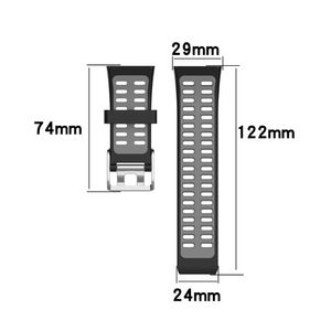 Correa de silicona para <span class=keywords><strong>reloj</strong></span> <span class=keywords><strong>inteligente</strong></span> <span class=keywords><strong>Polar</strong></span> V800, repuesto de pulsera deportiva para hombre y <span class=keywords><strong>mujer</strong></span> - Product Image 6