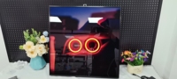 Lumières LED néon pour feux arrière de voiture, art mural rétroéclairé pour garage, chambre, salon, man cave, cadeau, IP65, forme personnalisable