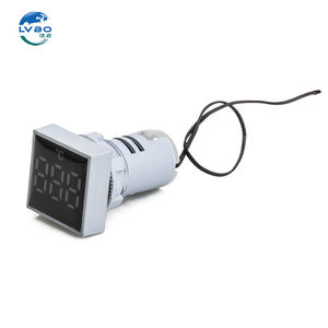 एक थर्मामीटर संकेतक प्रकाश नेतृत्व वाले थर्मामीटर 22 मिमी गोल डिजिटल थर्मामीटर - Product Image 5