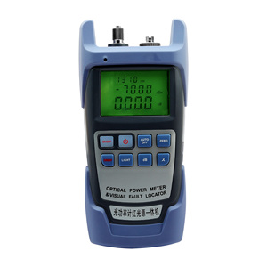 Ánh Sáng Điện Màu Đỏ Ánh Sáng Nguồn Một Máy 10Mw Quang Điện <span class=keywords><strong>Meter</strong></span> -70 Để + 10dBm 10Km Sợi Cáp Tester Với SC Và <span class=keywords><strong>FC</strong></span> Kết Nối - Product Image 1