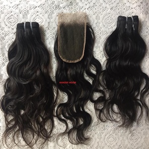 วิกผมมนุษย์แบบ Remy จากอินเดียผมมนุษย์แบบม้วนเป็นลอนธรรมชาติ - Product Image 5