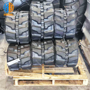 300x52.5x82W cingoli in gomma per apparecchiature Mini escavatore Caterpillar 302.7DCR - Product Image 2
