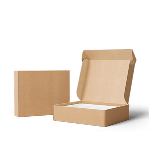 Boîte d'expédition pliable biodégradable en <span class=keywords><strong>gros</strong></span> avec doublure en éponge, pelliculage brillant, gaufrage et fermeture magnétique pour petites entreprises - Product Image 5