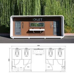 Chất lượng cao xách tay <span class=keywords><strong>Modular</strong></span> sống prefab có thể tháo rời container nhà với phòng tắm nhà vệ sinh cho văn phòng khách sạn xây dựng - Product Image 3