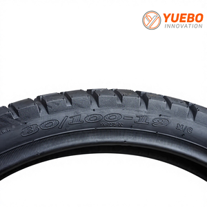 YUEBO Nuovo Pneumatico di Ricambio <span class=keywords><strong>80</strong></span>/100-19 per Scooter e Moto, Tubeless, Battistrada Profondo, Alta Aderenza, Per Tutti i Terreni - Product Image 2