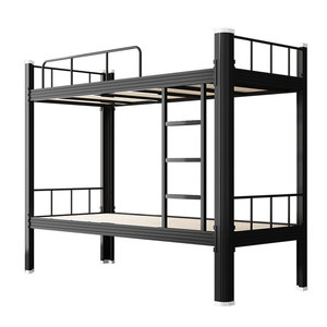 Giường tầng đôi cỡ lớn khung thép không gỉ, chất liệu đá đỏ, dành cho sinh viên ký túc xá, xếp hạng cao nhất - Product Image 1