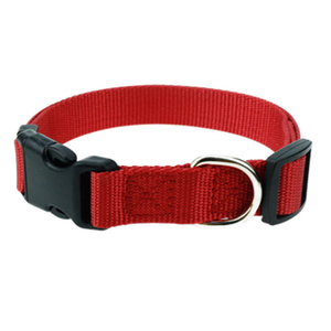 Wholesale Adjustable Dog <b>Collar</b> Classic Solid 9 Kinds of Colors Nylon <b>Pet</b> <b>Collars</b> - Product Image 6