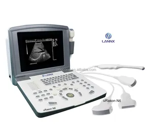 Lannx urason N6 giá tốt xách tay 2D điện màu đen và trắng siêu âm ecografia portatil y tế siêu âm cụ